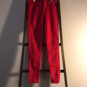 Red pants